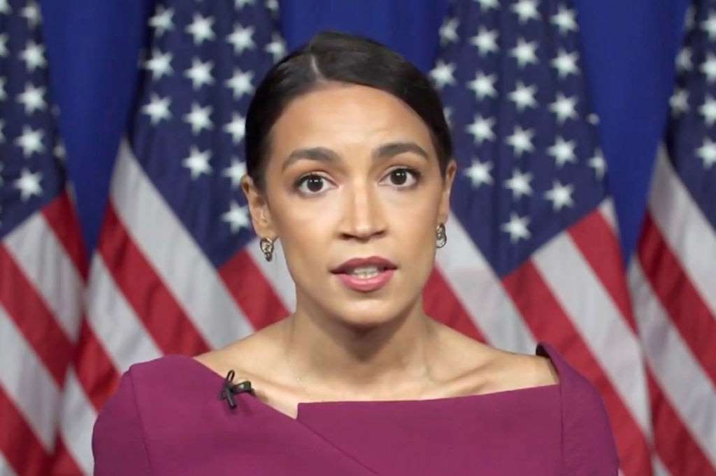 Alexandria Ocasio-Cortez Nominates Bernie Sanders at DNC